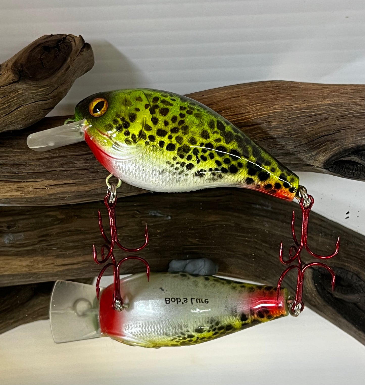 2.5 Square bill - Green Crappie