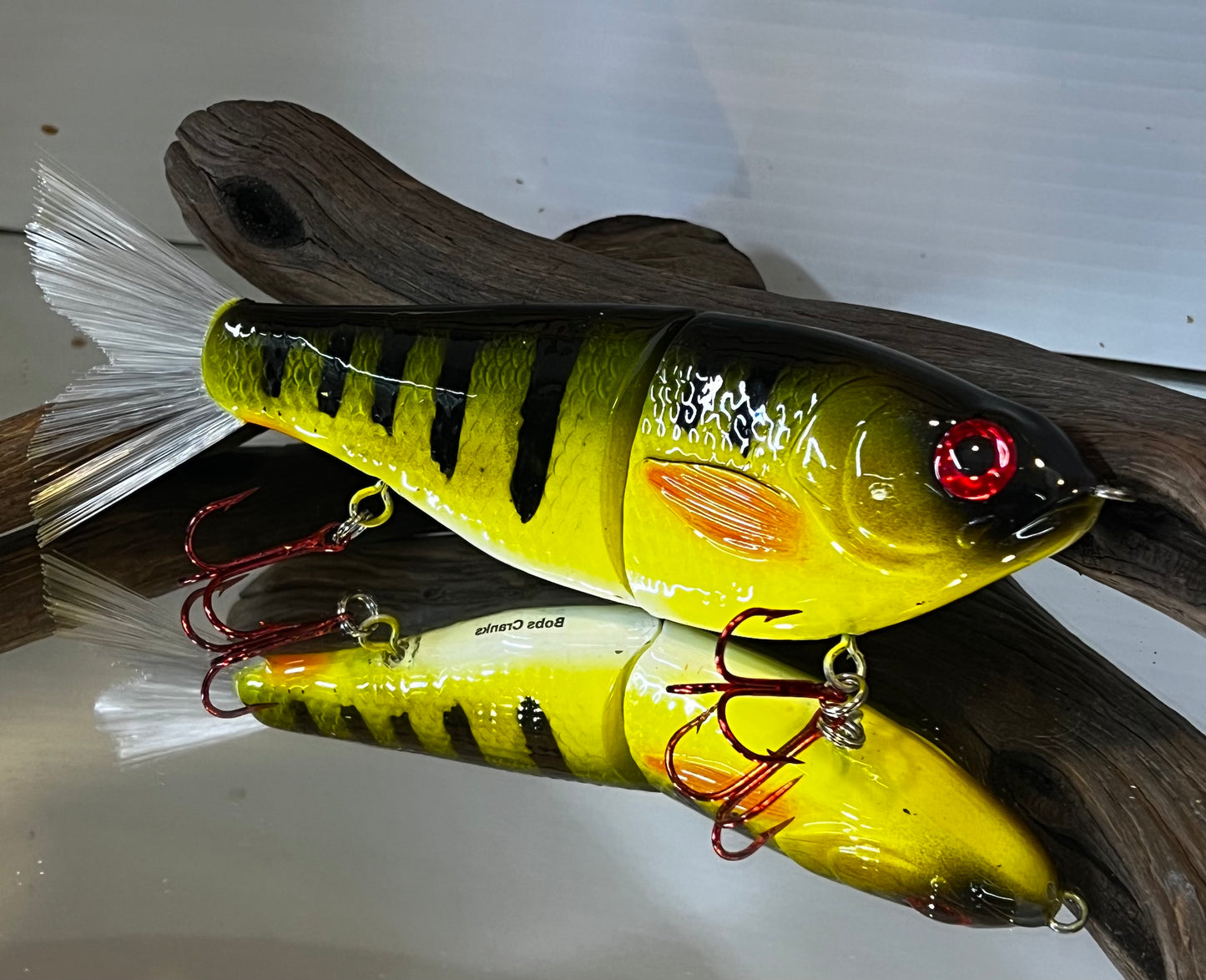 7” Yellow Perch Glide bait