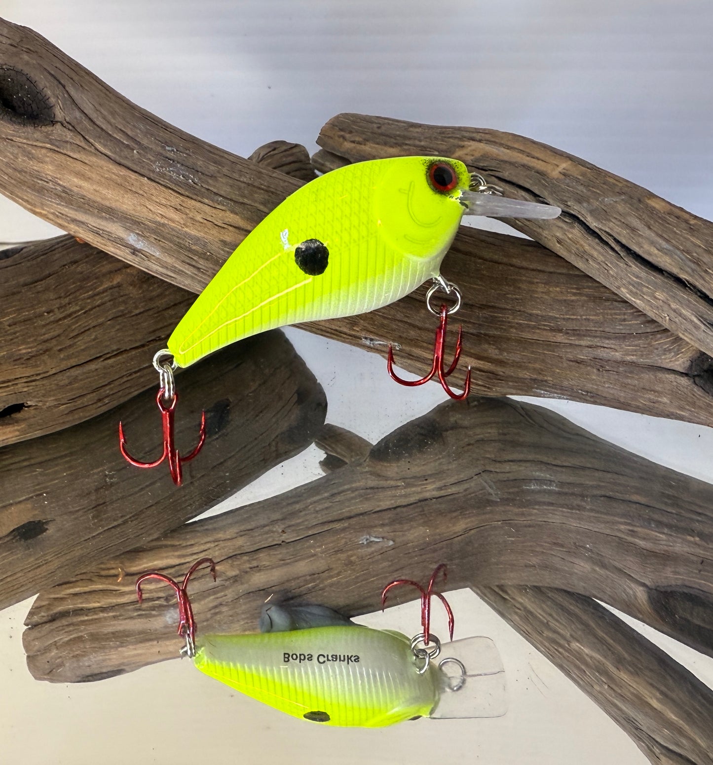 1.5 Square bill in Chartreuse pattern