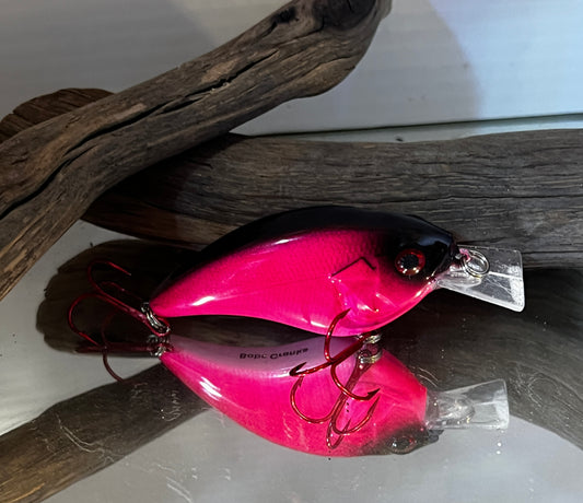 Pink/Black Sonic Square Bill