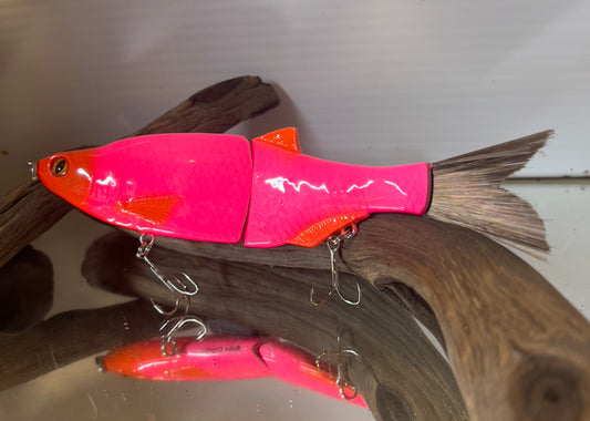 6" Pink Glide Bait