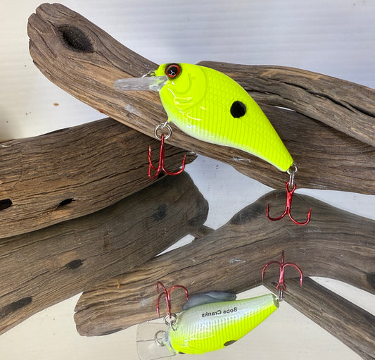 1.5 Square bill in Chartreuse pattern