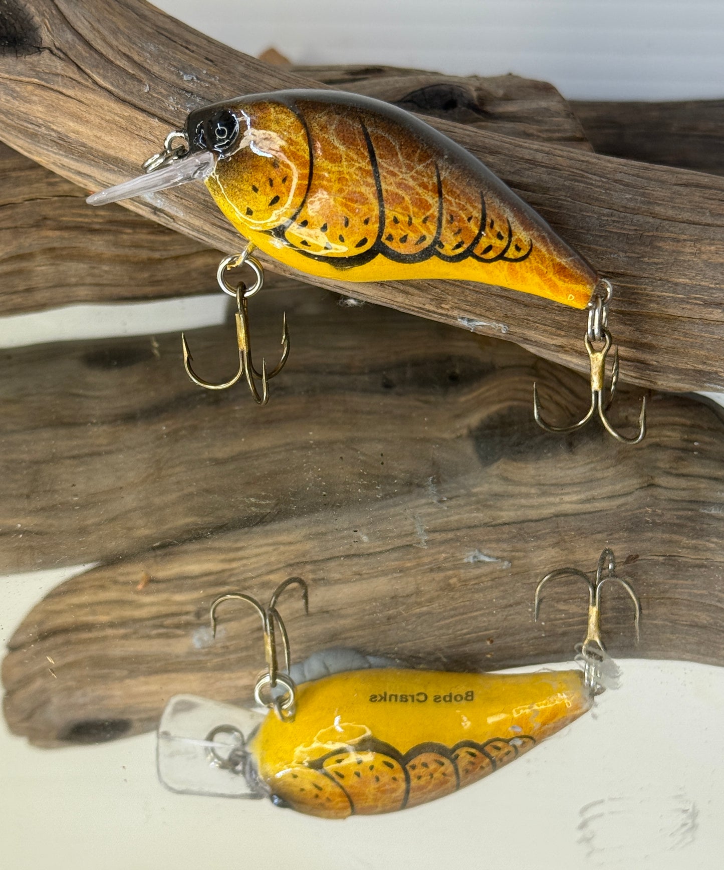 1.5 Squarebill in Brown Crawfishl pattern
