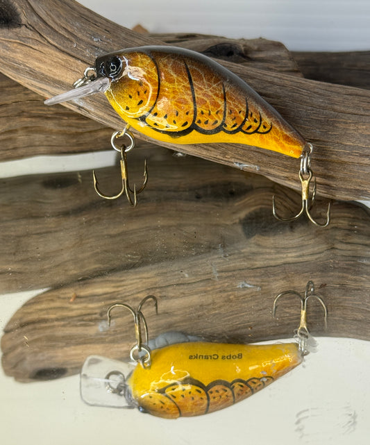 1.5 Squarebill in Brown Crawfishl pattern