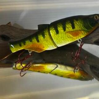 New 6" Swimbait - Yellow Perch pattern