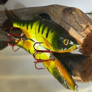 New 6" Swimbait - Yellow Perch pattern