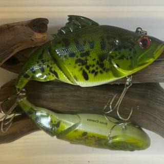 4.5 inch Vatalion Swim bait - bass pattern