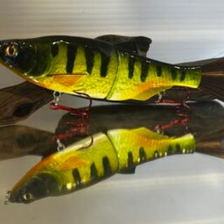 New 6" Swimbait - Yellow Perch pattern